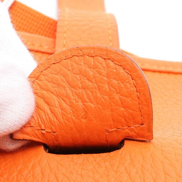 Hermes Shoulder Bag Hermes Evelyn 3gm Orange Others Evelyn 3gm - Picture 5 of 11